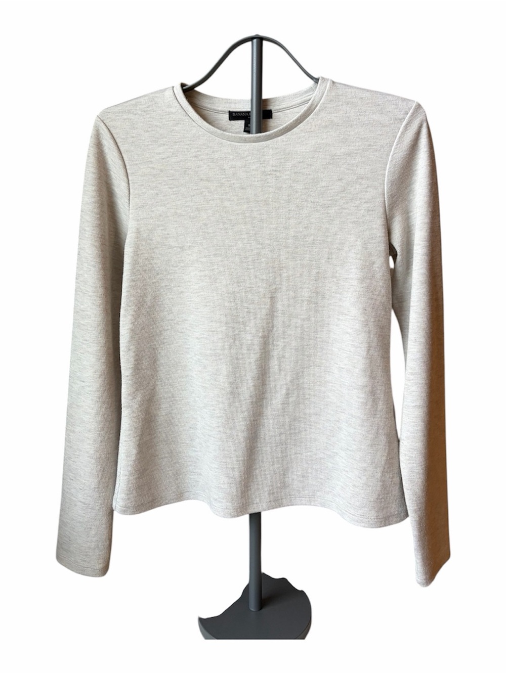 Banana Republic Cream Crew Neck Top